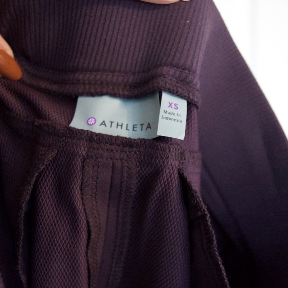 Athleta Purple Athletic Skirt w/ Drawstring XS - Picture 4 of 5